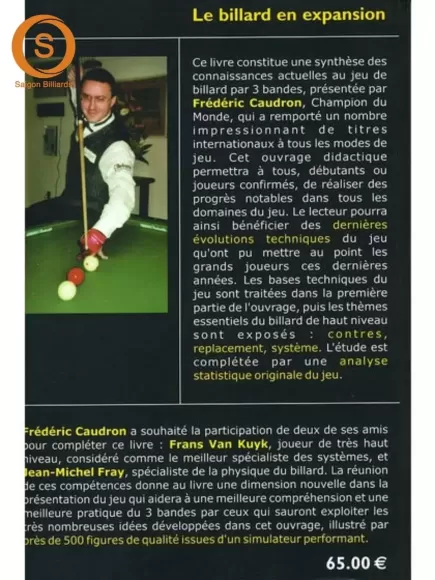 Le billard en expansion - Frédéric Caudron