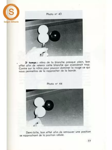 Sách bida phăng - Le billard par l'image