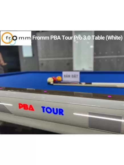 Bàn bida Fromm PBA Tour Pro 3.0 Table (White)