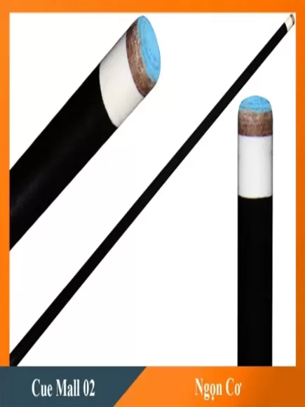 Cơ, Gậy Bi-a Cue Mall 02 Ngọn Sơn Đen
