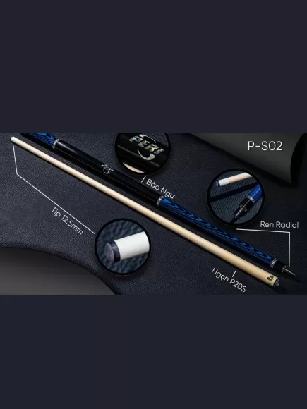 Cơ bida lỗ Peri P-S02 VISCOUNT
