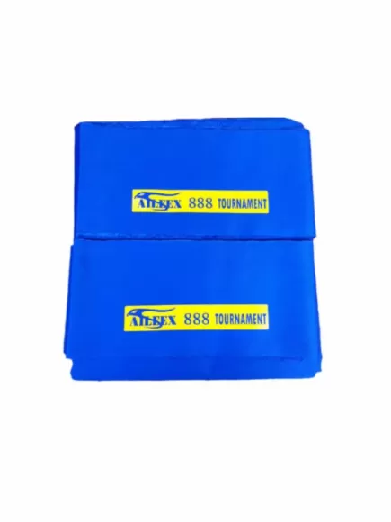 Vải Bàn Bida Lỗ - Aileex 888 Xanh Dương