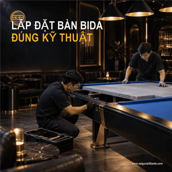 Thay vải bàn bida tại CLB Lê Thịnh - Gò Vấp 20.01.2021