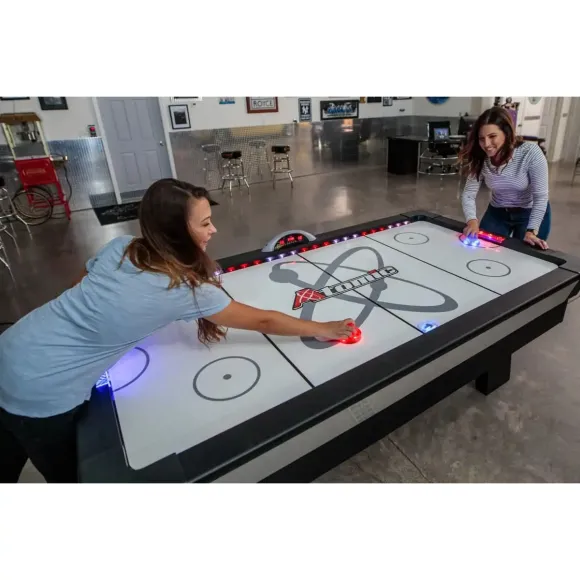 Bàn Air Hockey Atomic 90 inch Cao Cấp Có Đèn LED