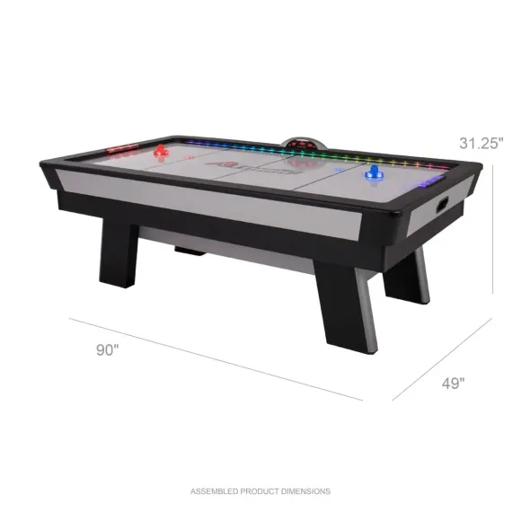 Bàn Air Hockey Atomic 90 inch Cao Cấp Có Đèn LED