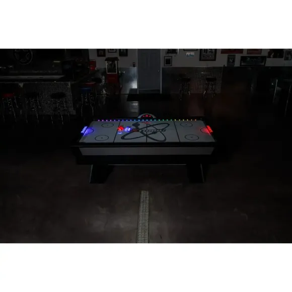 Bàn Air Hockey Atomic 90 inch Cao Cấp Có Đèn LED