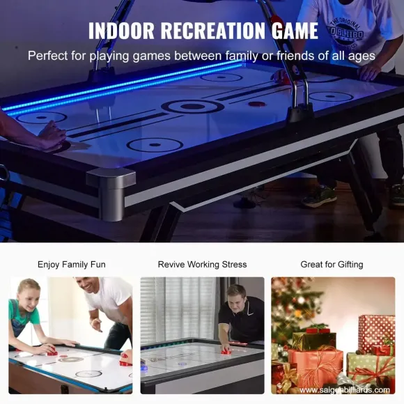 Bàn Air Hockey VEVOR 89 Inch