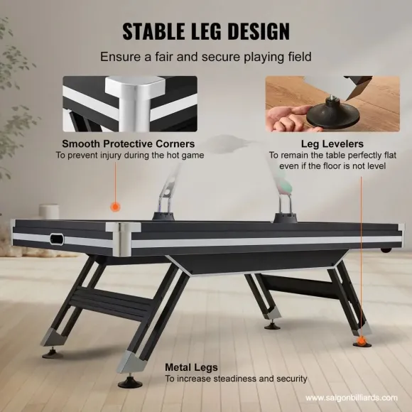 Bàn Air Hockey VEVOR 89 Inch