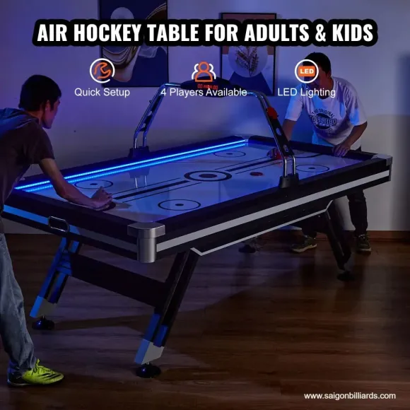 Bàn Air Hockey VEVOR 89 Inch