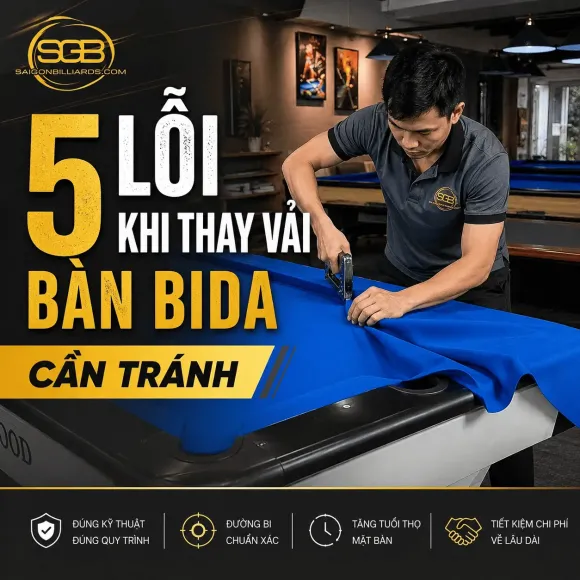 Cách Vệ Sinh Ngọn Cơ Bida Đúng Cách Không Làm Hỏng Bề Mặt