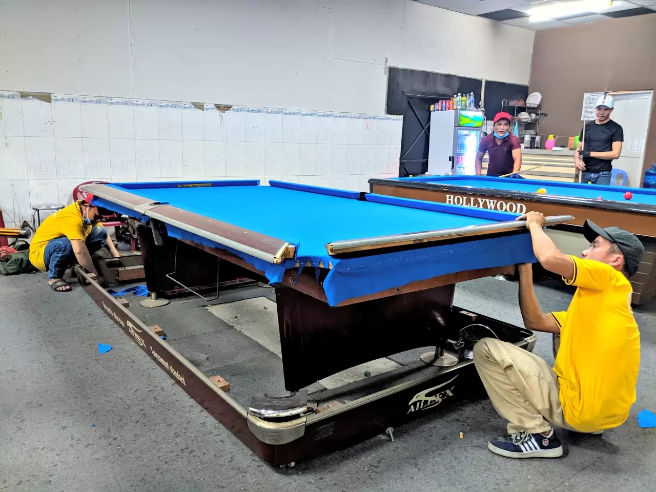 ráp băng bàn bida