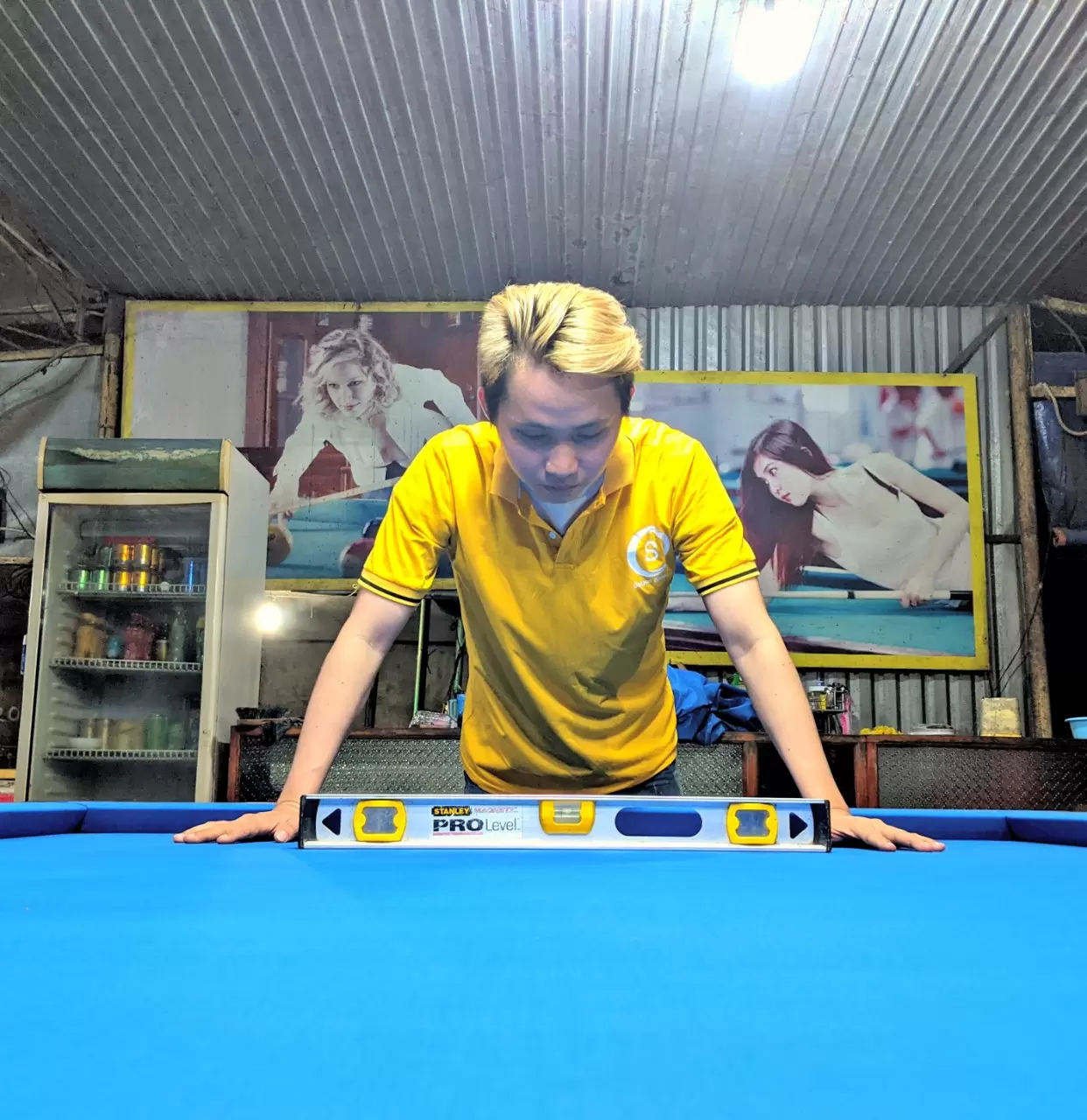 kiểm tra bàn bida