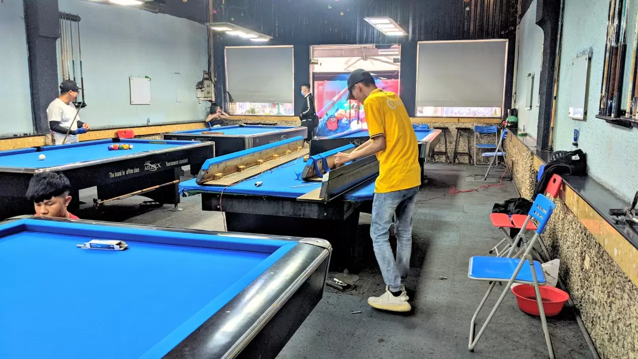 lắp ráp bàn bida aileex