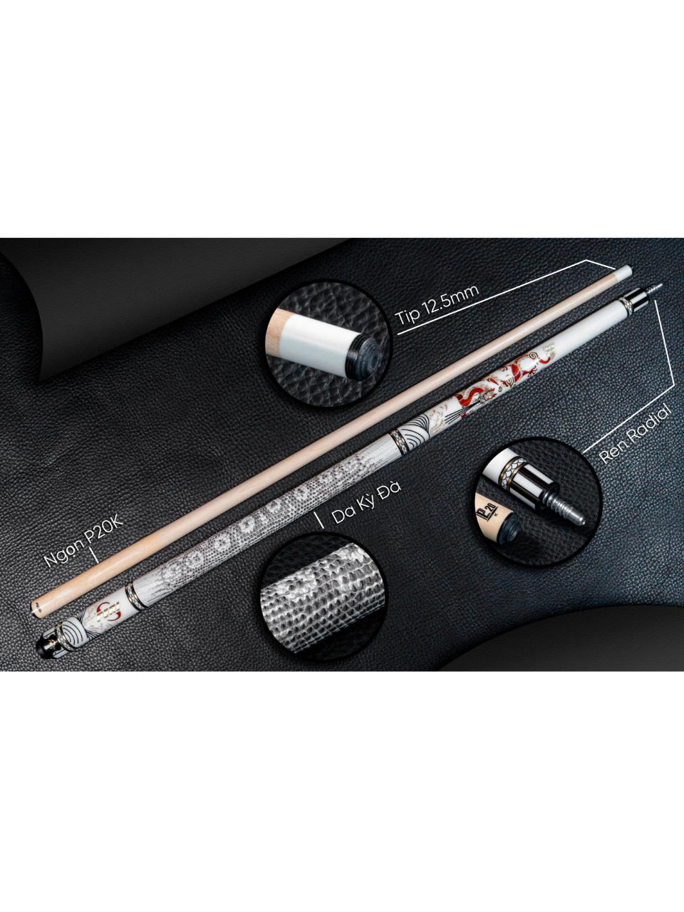 Cơ bida lỗ PERI PT-D2