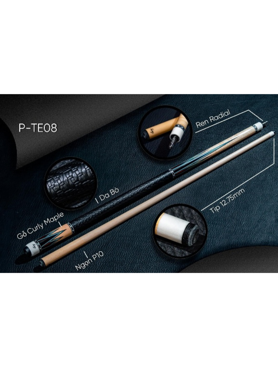 Cơ bida lỗ Peri  P-TE08 PERI EARL
