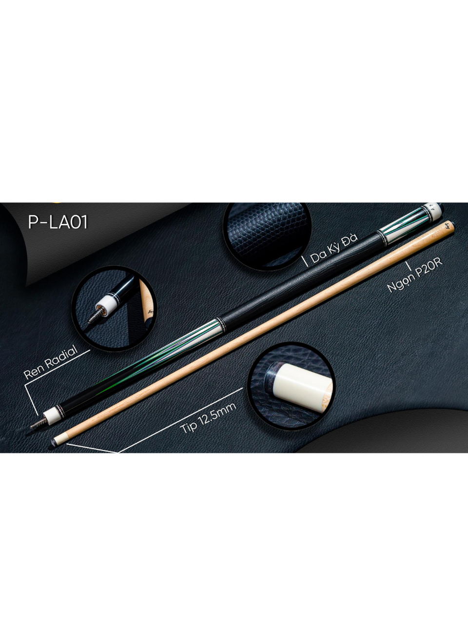 Cơ bida lỗ Peri P-LA01