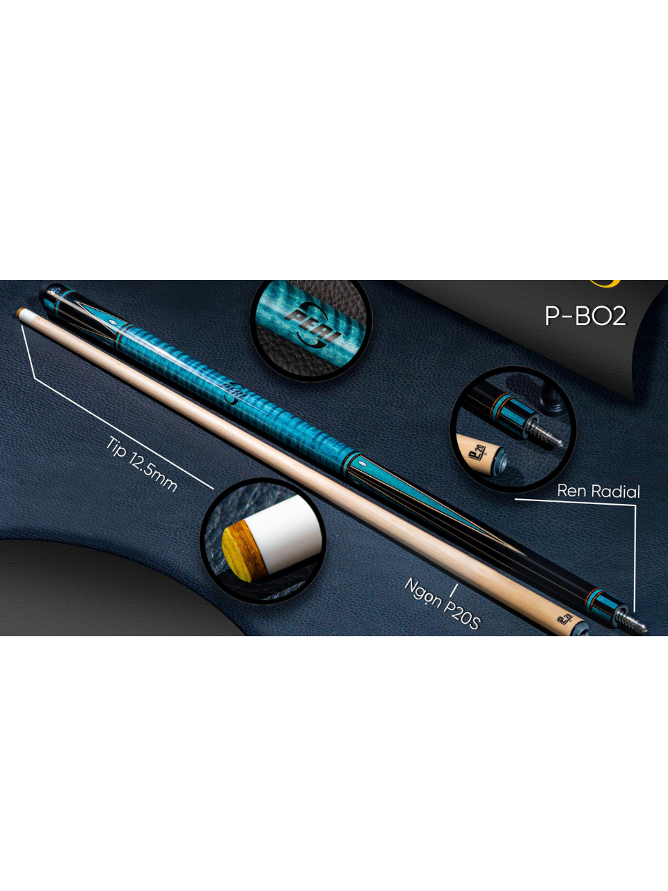 Cơ Bida Lỗ Fury LA-7