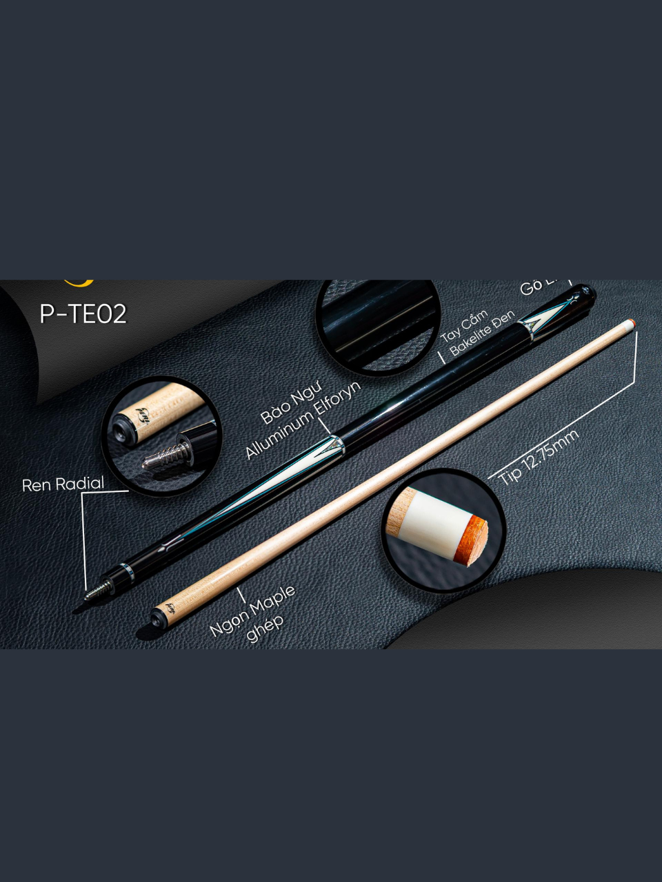 Cơ  bida  lỗ  P-TE02 PERI EARL