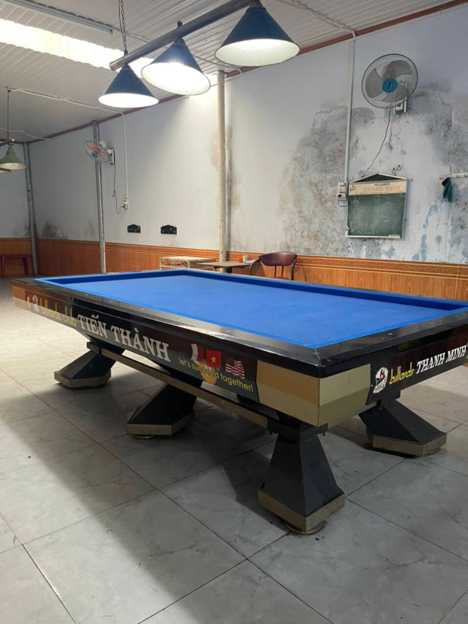 Bàn bida chân sắt - [ BÀN BIDA CŨ ĐẸP 90% ]