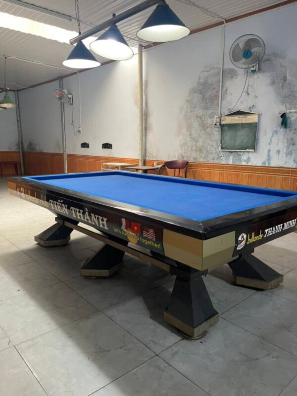 Bàn bida chân sắt - [ BÀN BIDA CŨ ĐẸP 90% ]