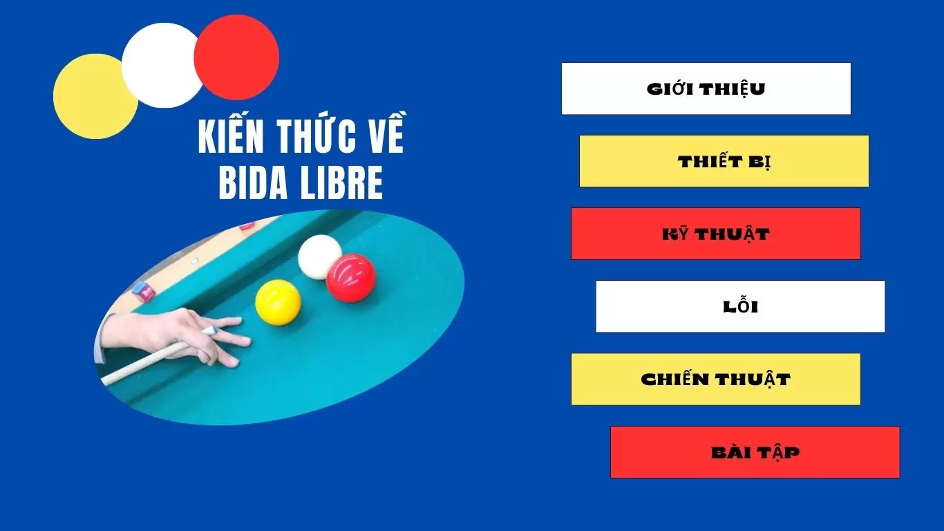 kiến thức cơ bản về bida libre