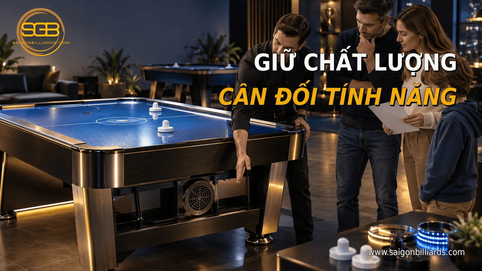 c&acirc;n đối ng&acirc;n s&aacute;ch mua b&agrave;n air hockey gia đ&igrave;nh theo chất lượng