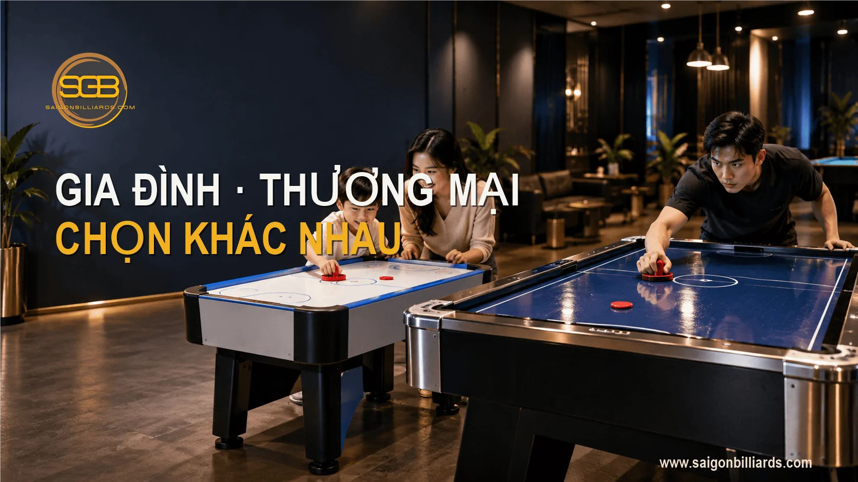chọn puck air hockey cho gia đ&igrave;nh v&agrave; b&agrave;n thương mại