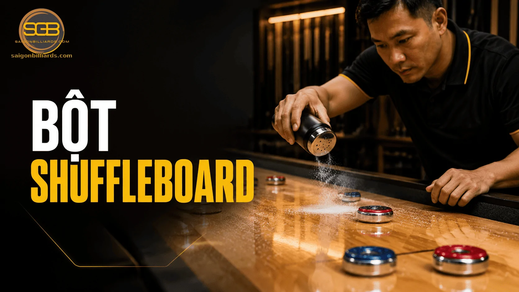 bột shuffleboard
