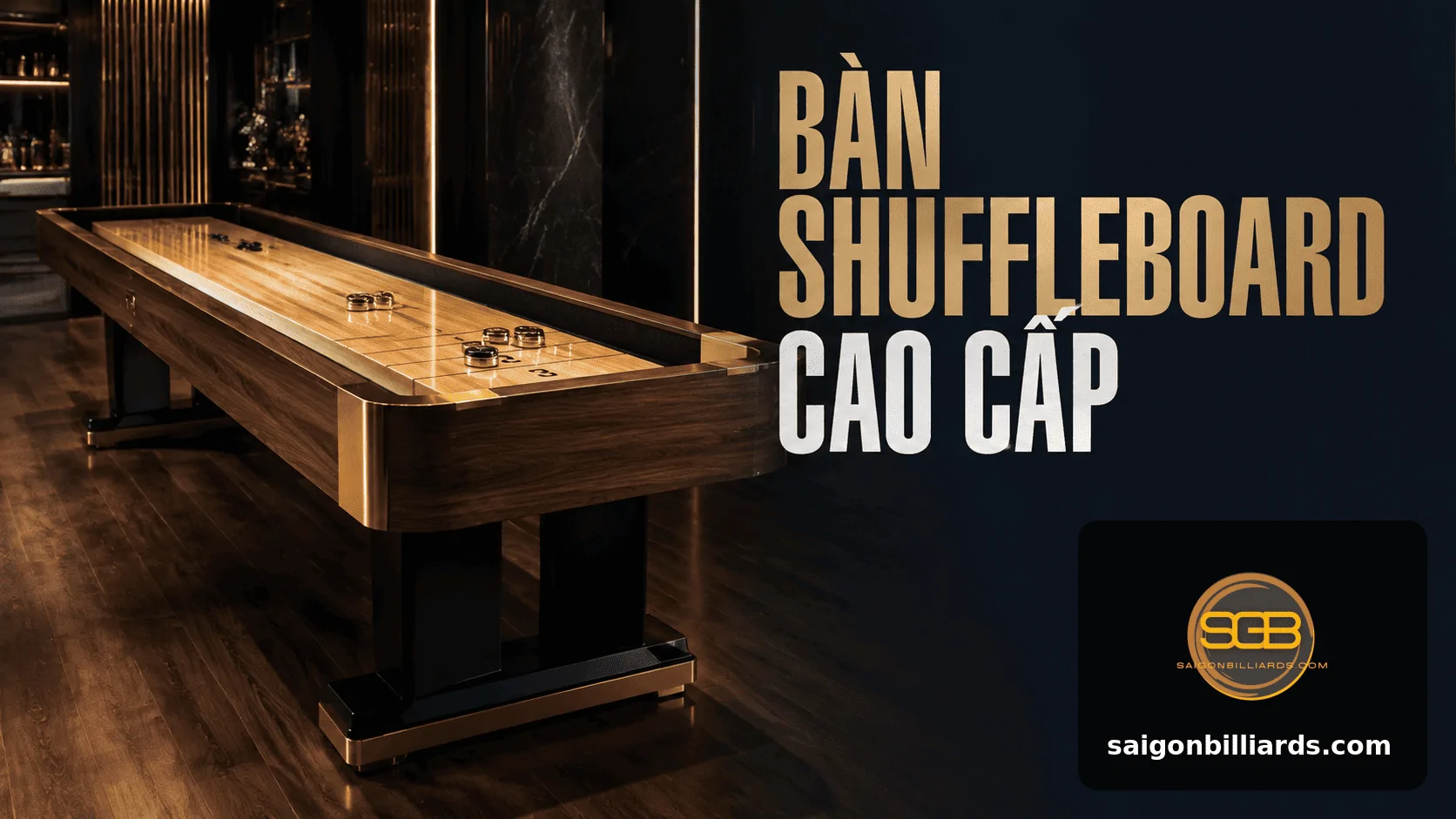 b&agrave;n shuffleboard cao cấp