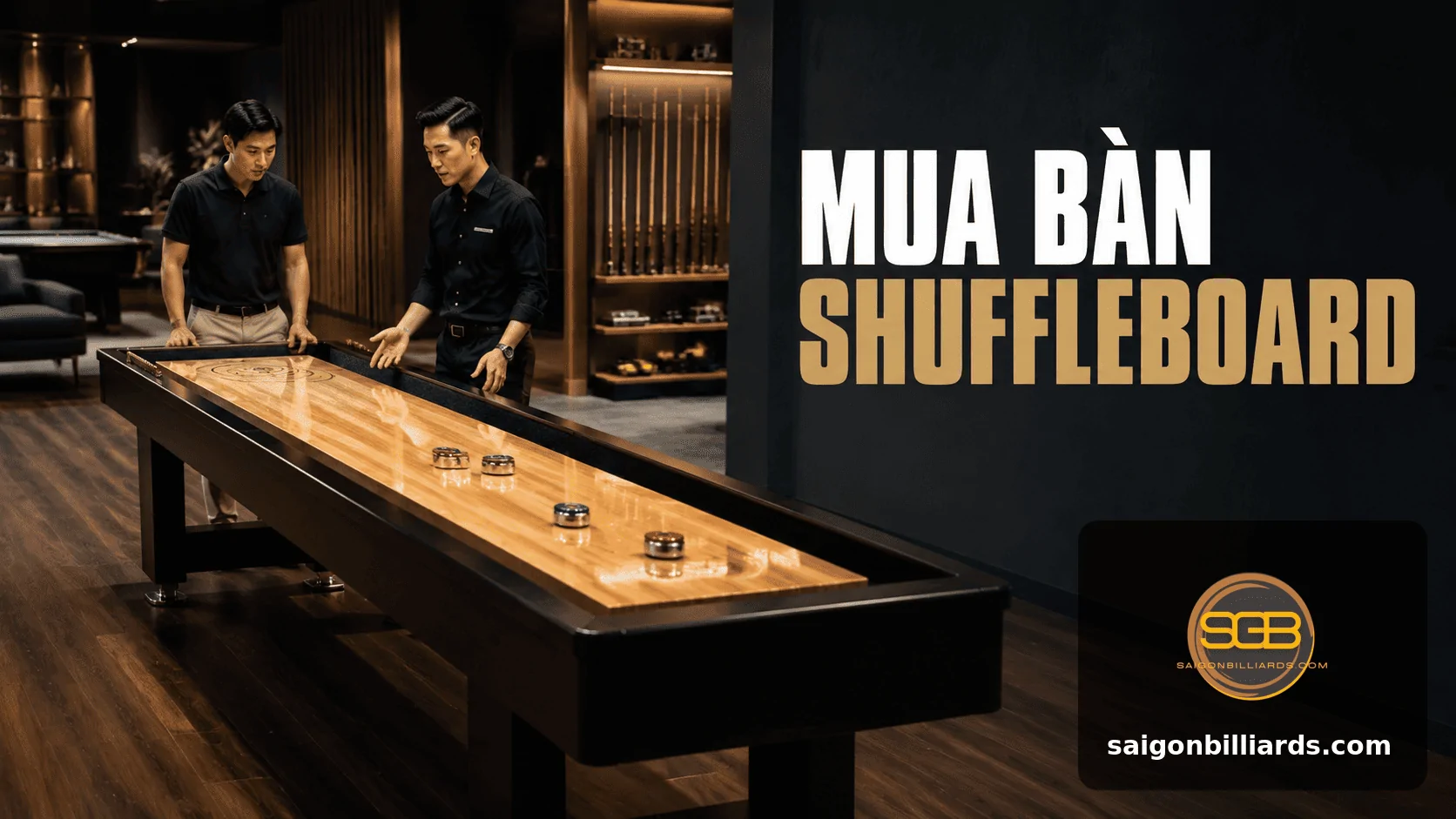 mua b&agrave;n shuffleboard