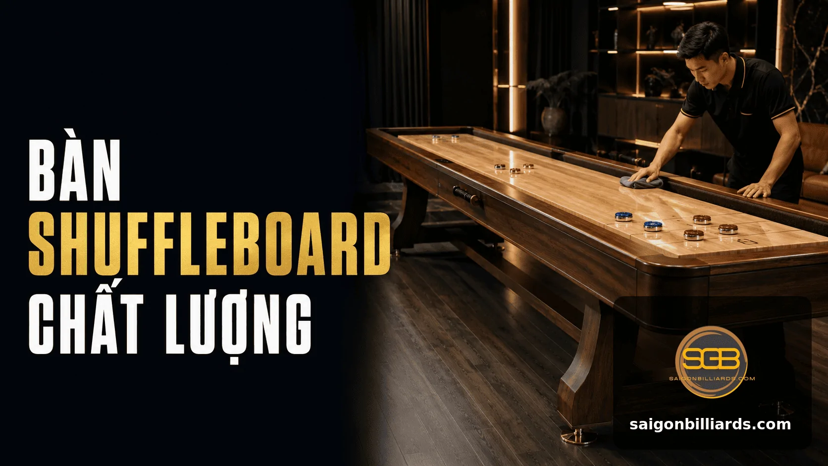 b&agrave;n shuffleboard chất lượng
