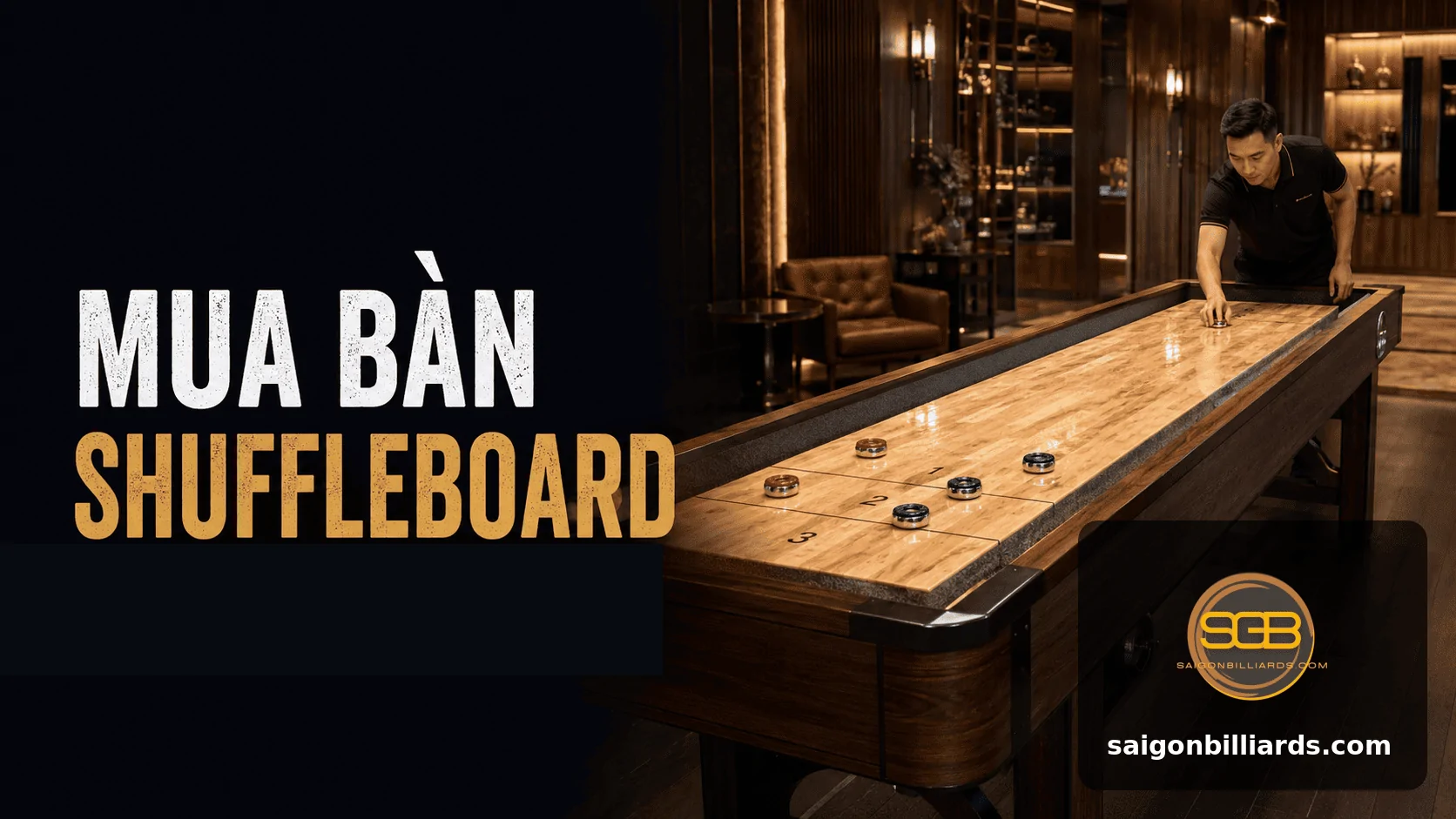 mua b&agrave;n shuffleboard