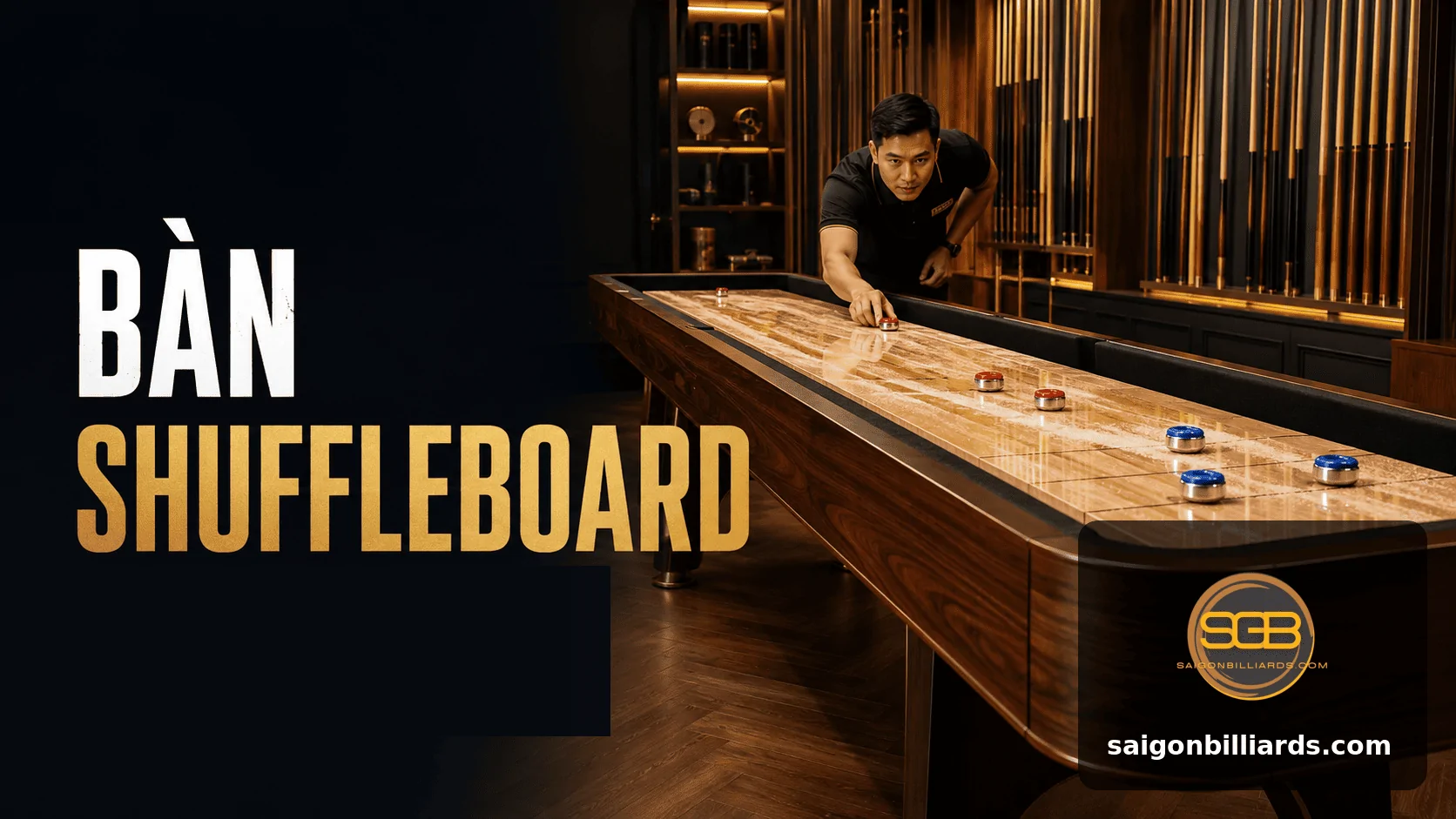 b&agrave;n shuffleboard