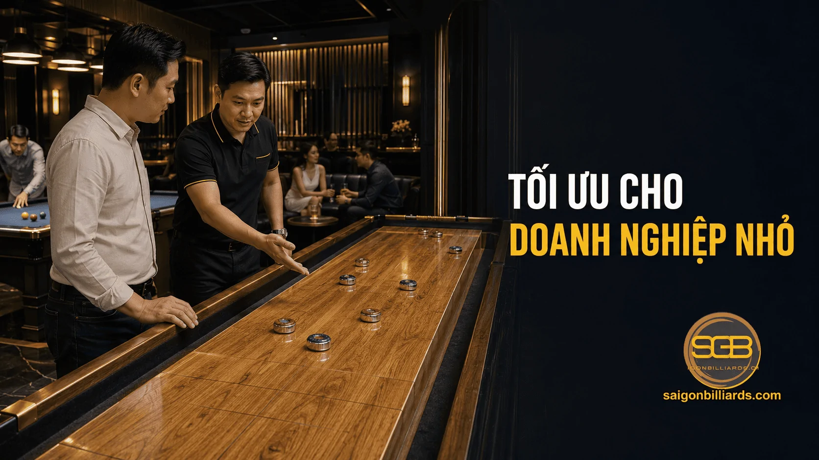 Tư vấn Shuffleboard cho doanh nghiệp vừa v&agrave; nhỏ