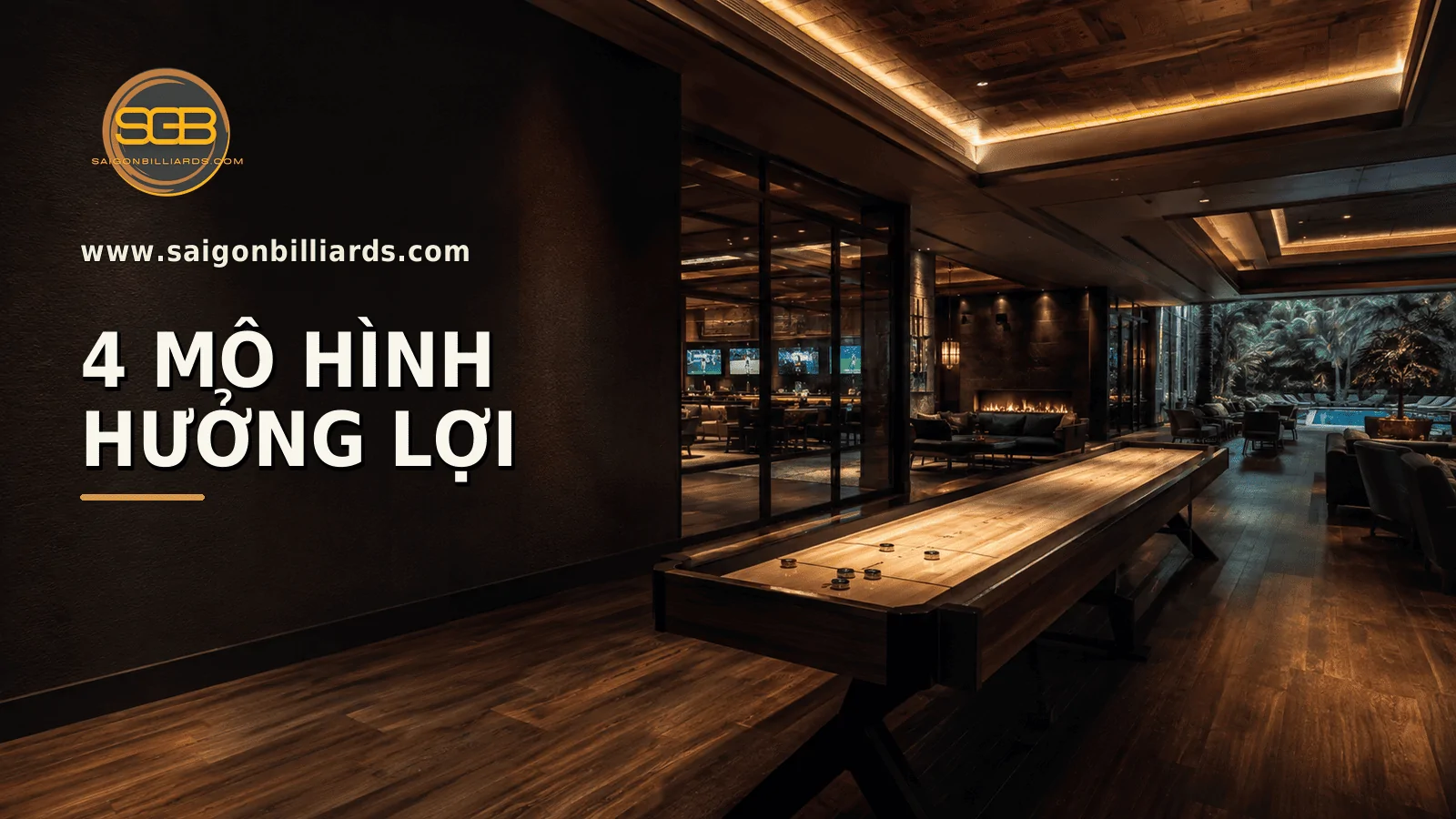 c&aacute;c m&ocirc; h&igrave;nh dịch vụ hưởng lợi từ trải nghiệm shuffleboard