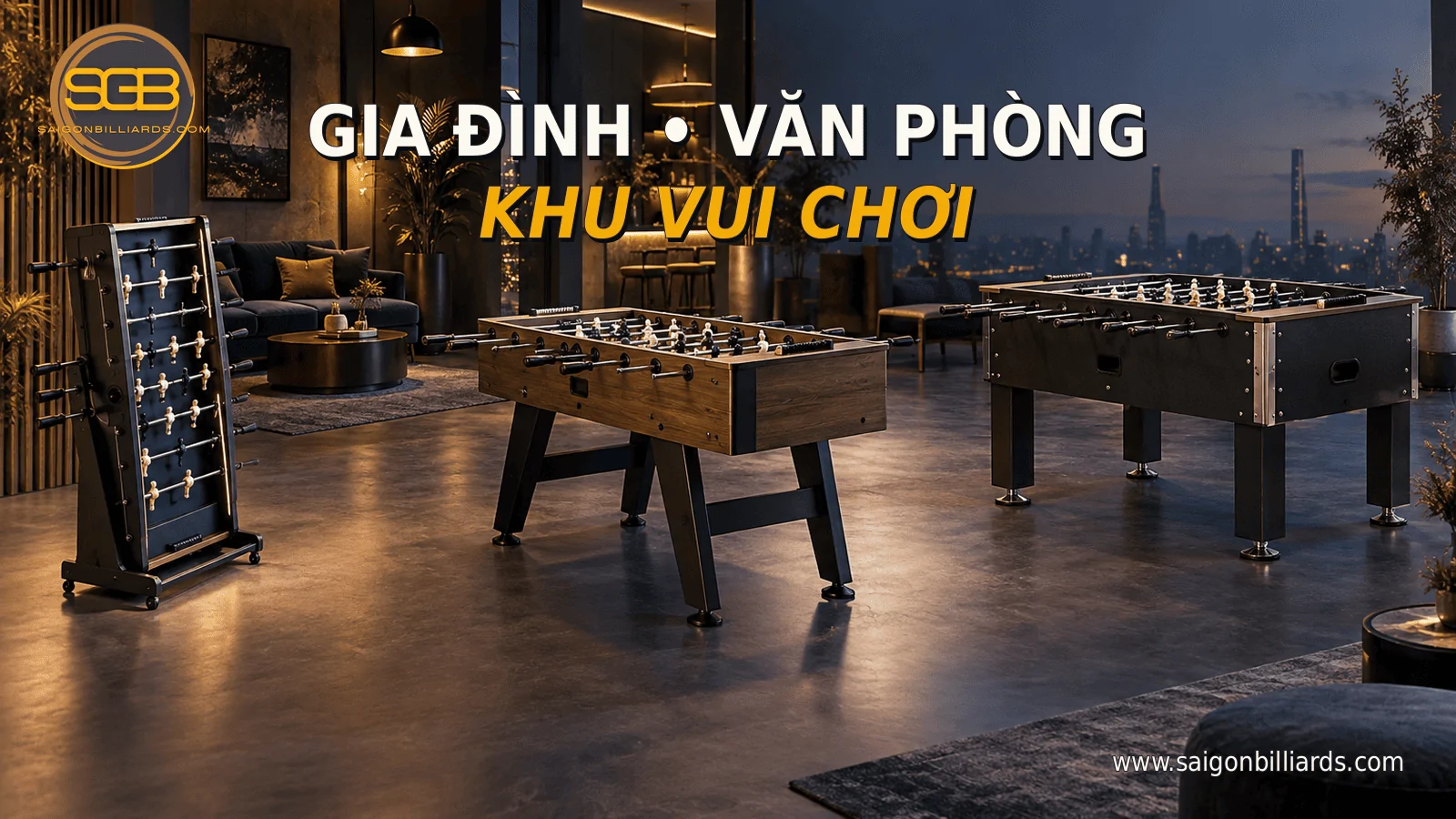 chọn b&agrave;n bi lắc theo nhu cầu gia đ&igrave;nh văn ph&ograve;ng v&agrave; khu vui chơi