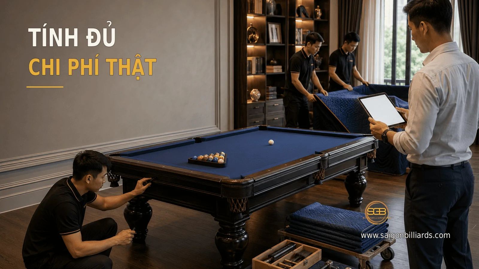 đội kỹ thuật t&iacute;nh cả sửa chữa vận chuyển v&agrave; lắp đặt b&agrave;n pool cũ