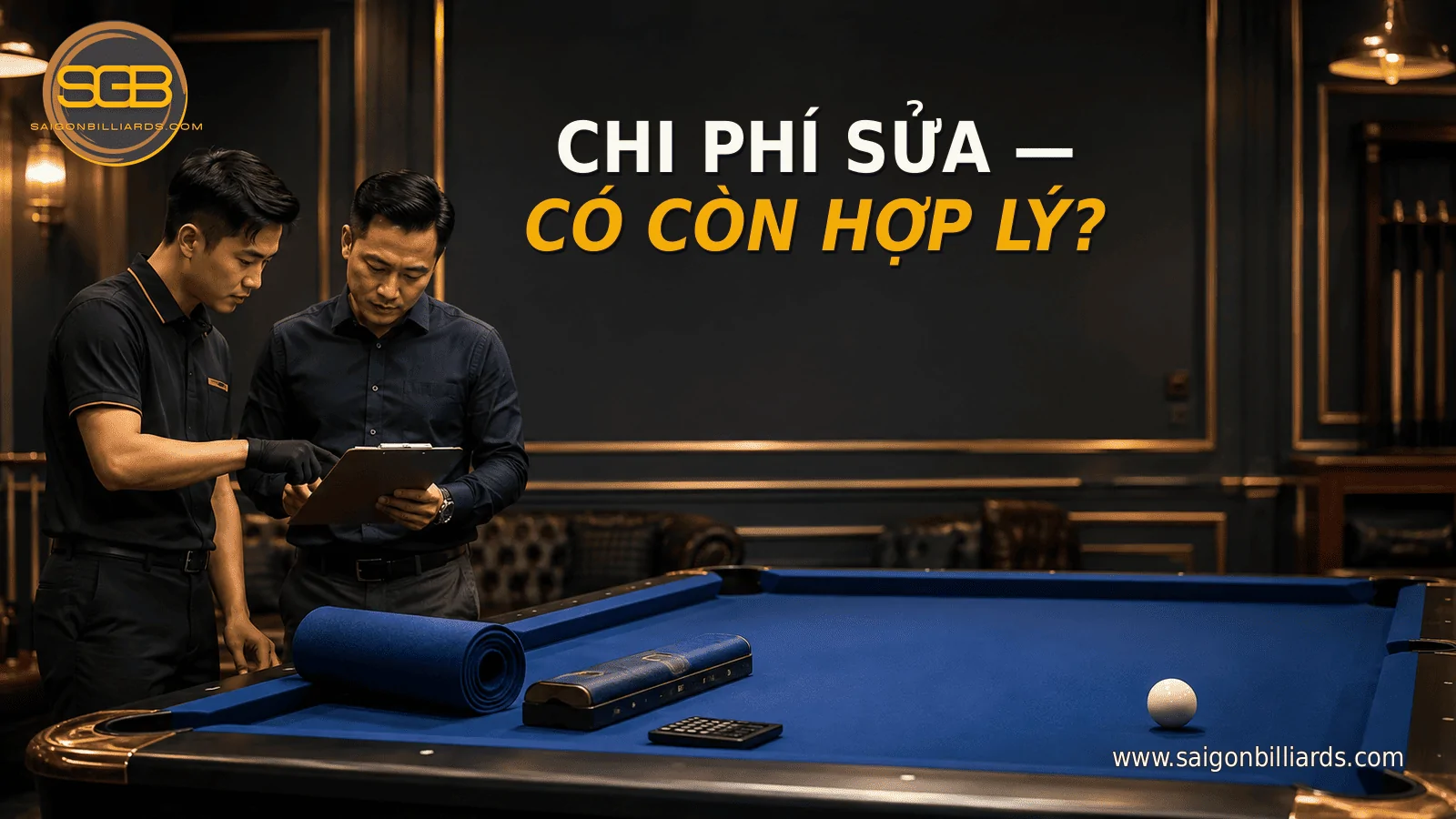 đ&aacute;nh gi&aacute; chi ph&iacute; sửa so với gi&aacute; trị b&agrave;n sau phục hồi