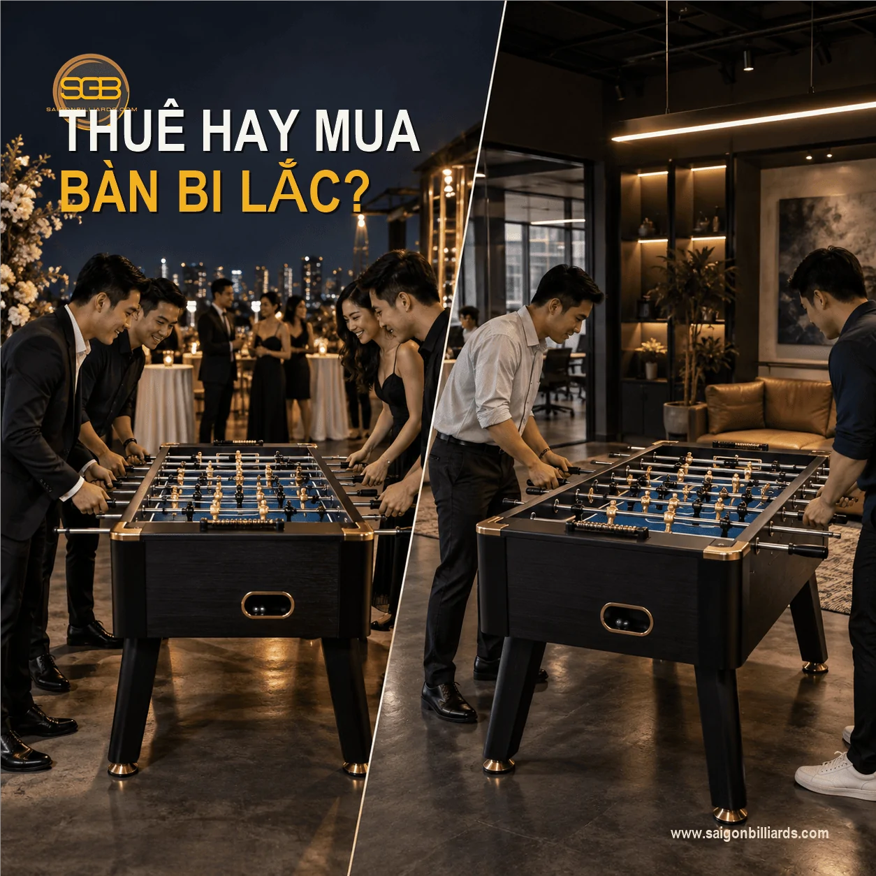 thu&ecirc; hay mua b&agrave;n bi lắc theo nhu cầu sử dụng