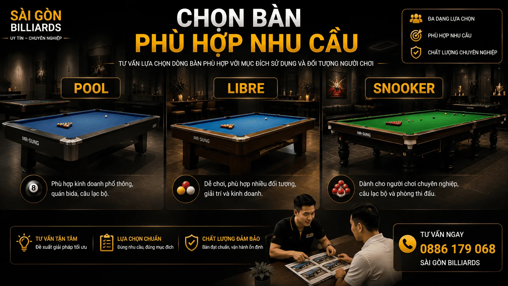 Lựa chọn Pool Libre hay Snooker khi thu&ecirc; b&agrave;n bida