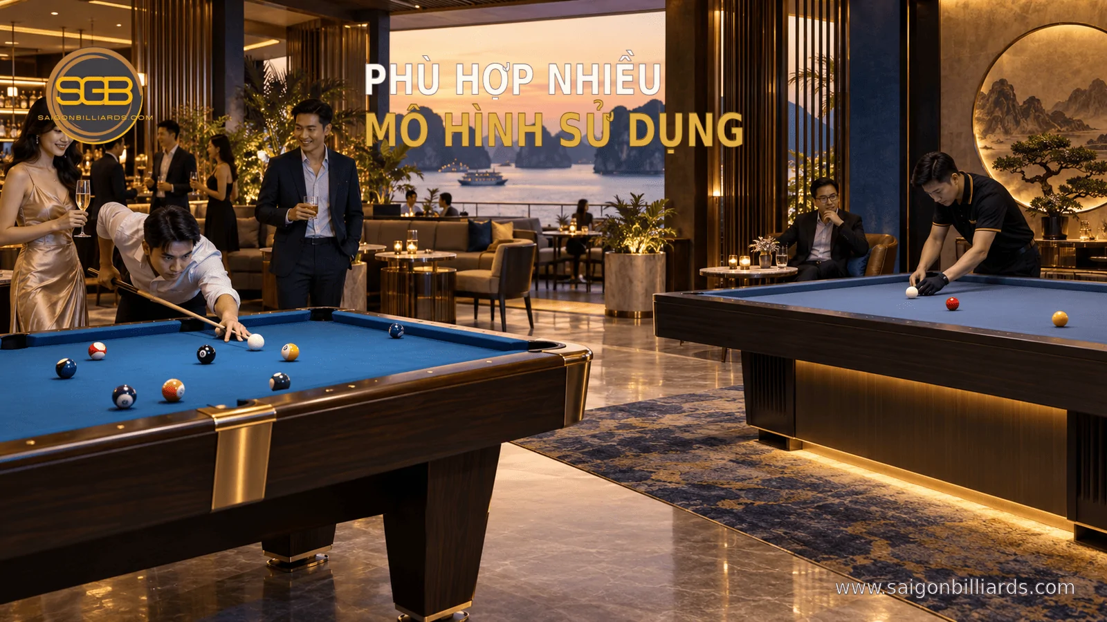 thu&ecirc; b&agrave;n bida Long An cho c&acirc;u lạc bộ, sự kiện v&agrave; khu nghỉ dưỡng