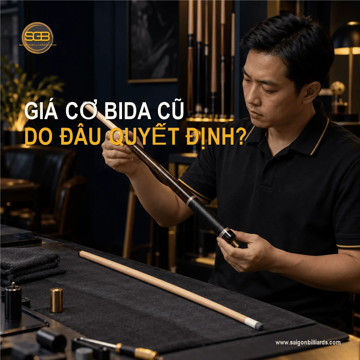 gi&aacute; cơ bida cũ