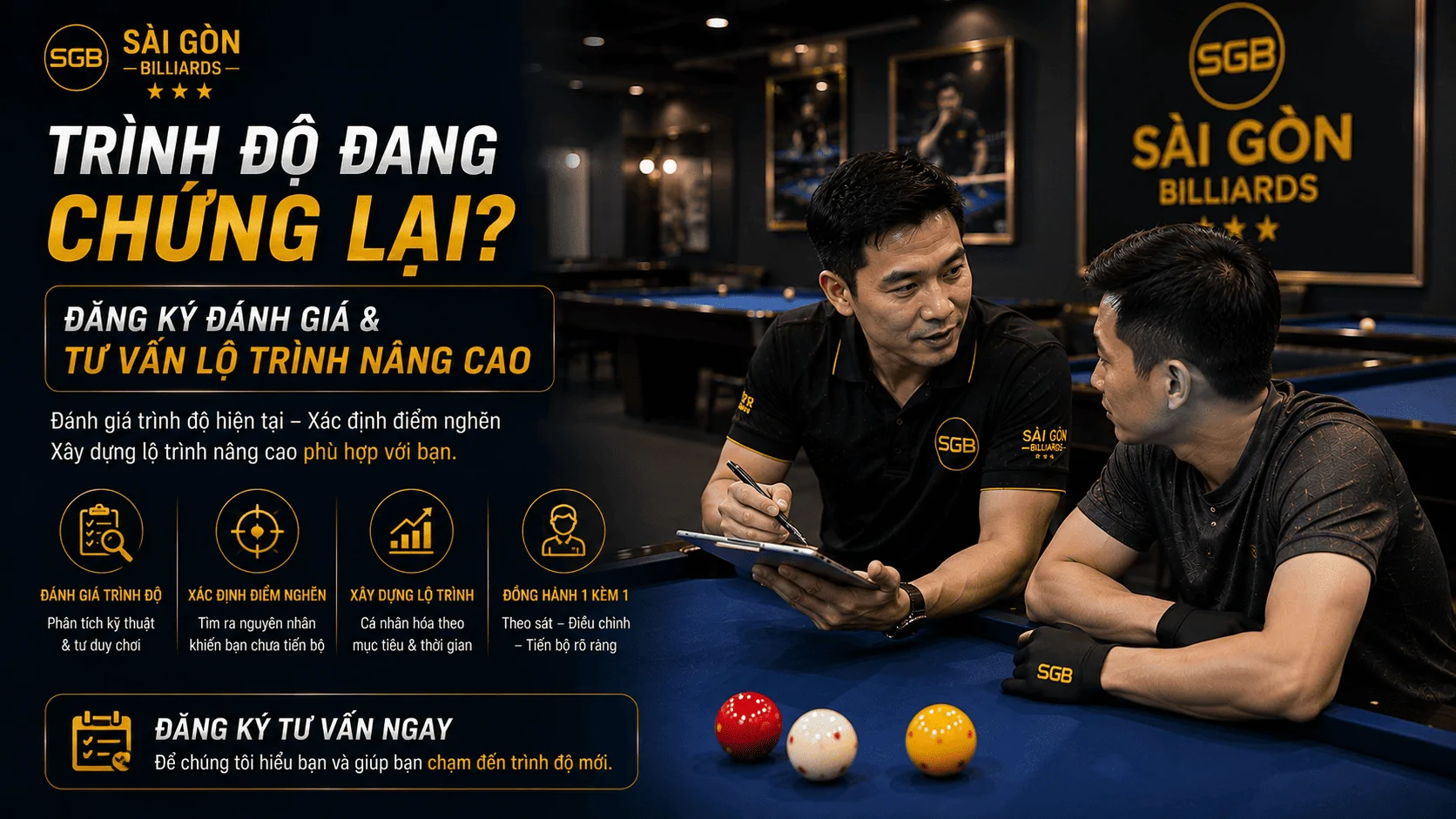 Đăng k&yacute; tư vấn kh&oacute;a học Bida Libre n&acirc;ng cao