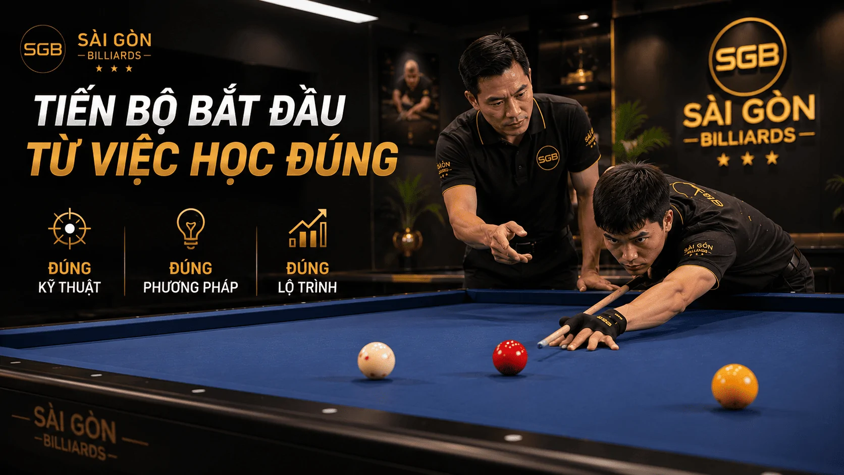 Học Bida Libre đ&uacute;ng kỹ thuật v&agrave; đ&uacute;ng phương ph&aacute;p