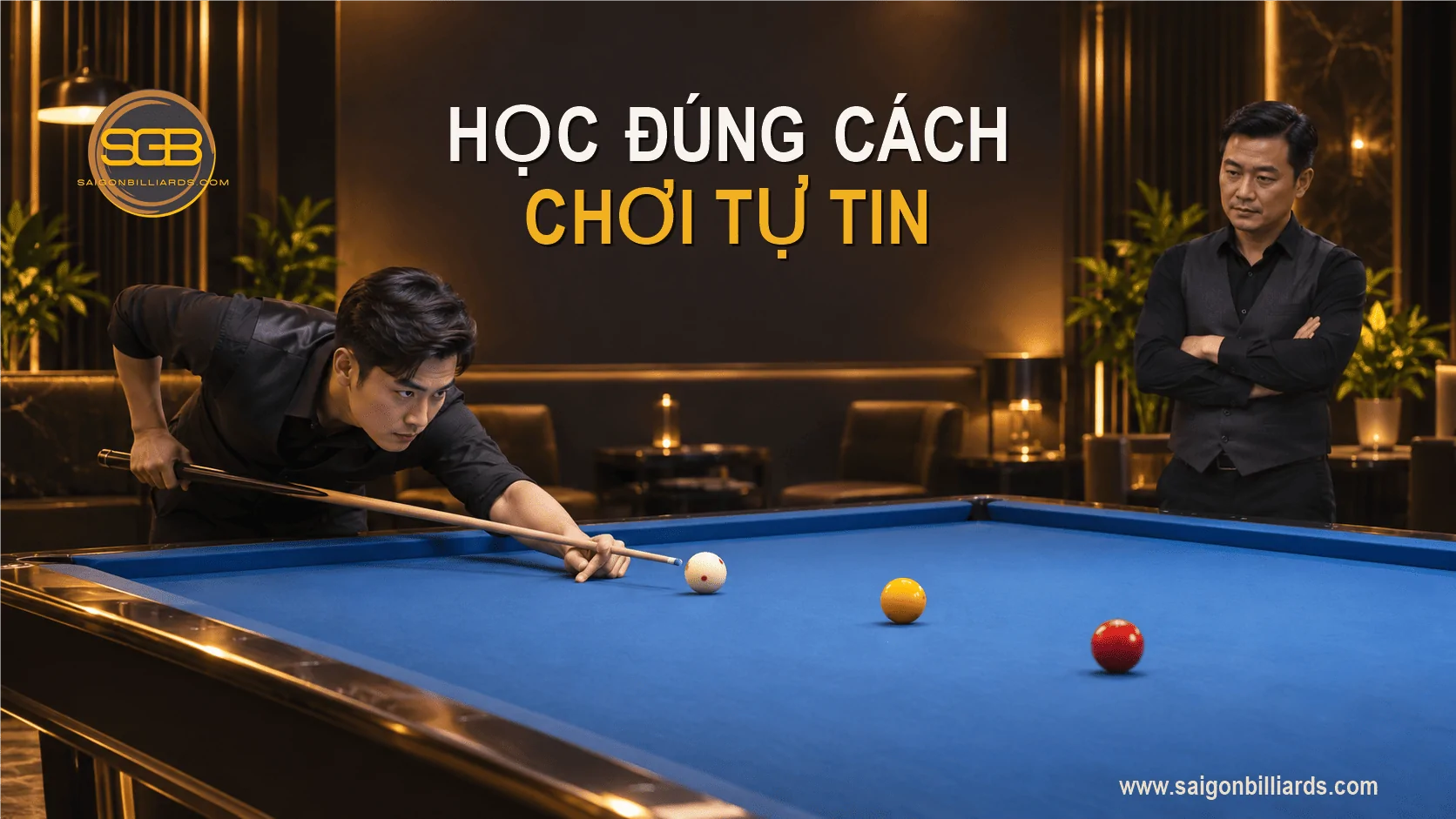 thực h&agrave;nh bida libre c&ugrave;ng huấn luyện vi&ecirc;n tại quận 3