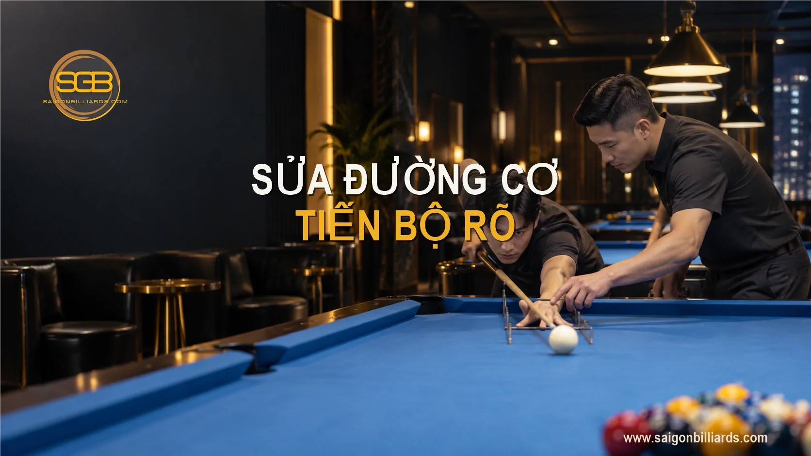 huấn luyện vi&ecirc;n sửa đường cơ bida libre