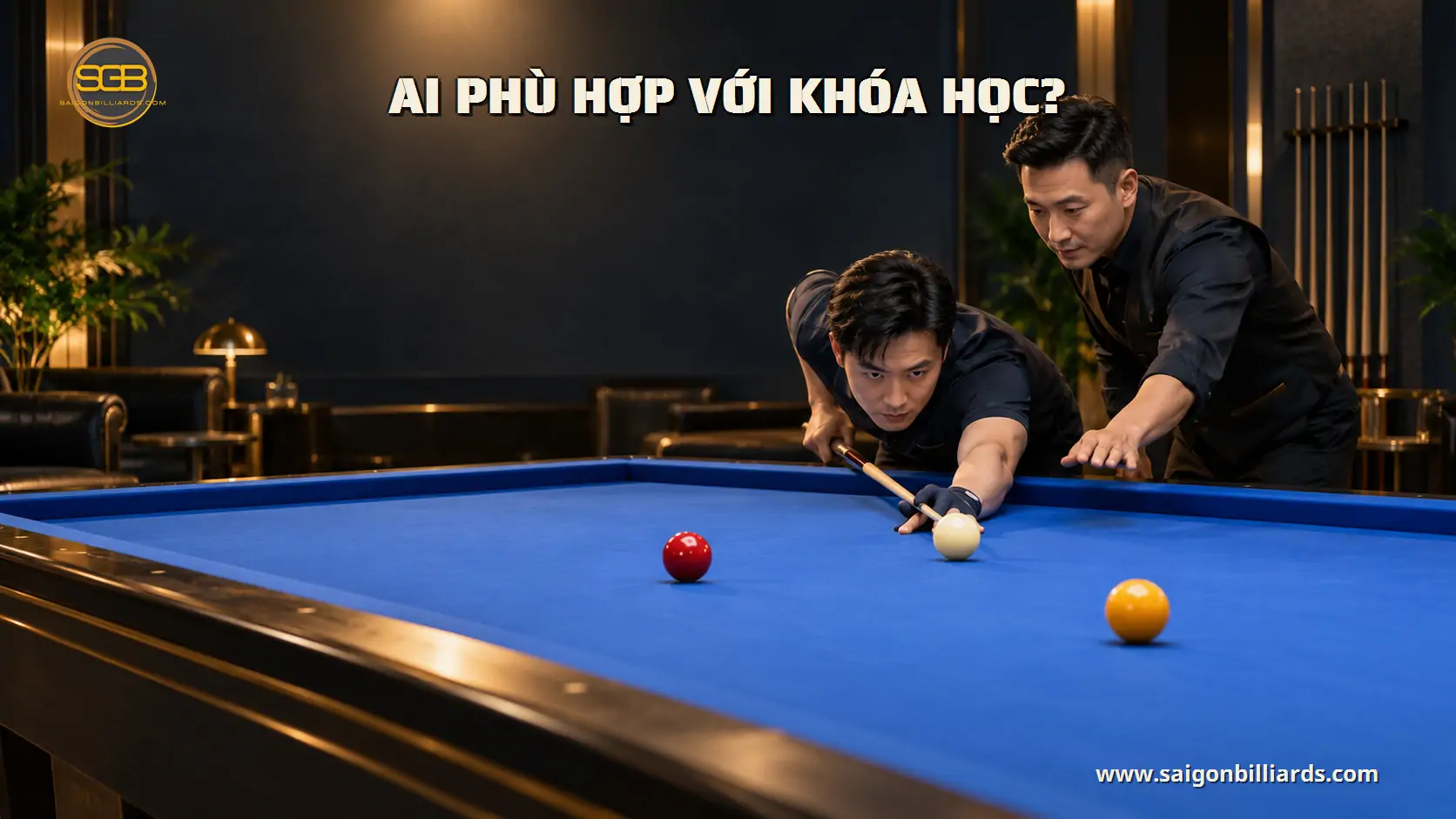 ai phù hợp với khóa học? trong bài học bida libre tân bình