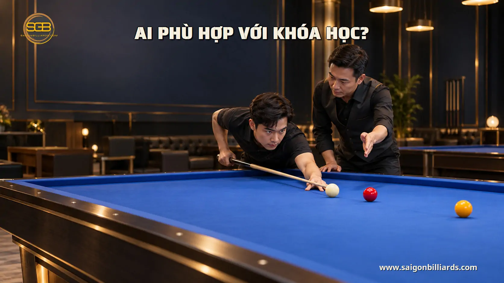 ai phù hợp với khóa học? trong bài học bida libre quận 10