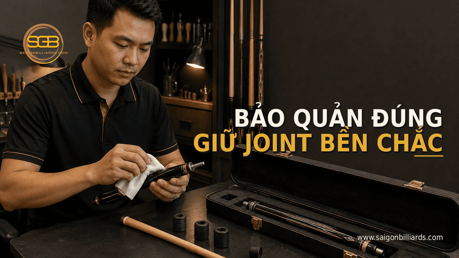 bảo quản ren cơ bida bằng vệ sinh v&agrave; joint protector