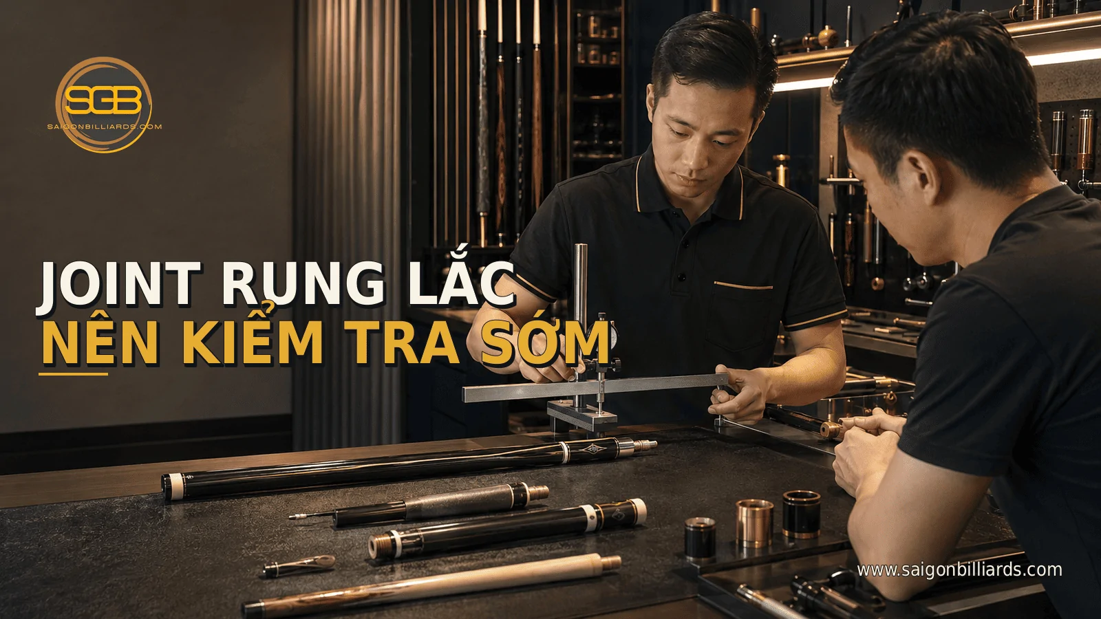 mang cơ đi sửa khi joint rung lắc hoặc bị rơ